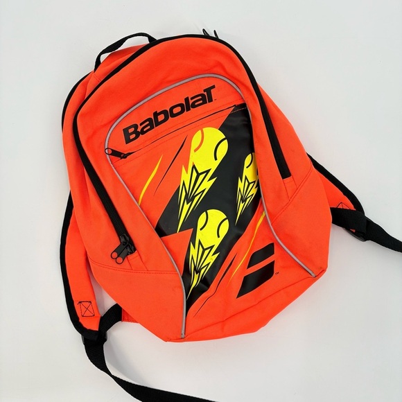 Babolat Orange Racketball Backpack Bag - Picture 4 of 5
